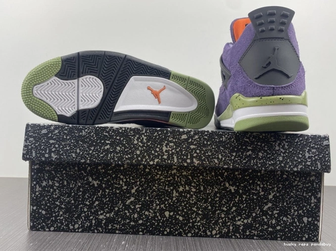 Cheap Husky Jordan Purple WMNS 4 AQ9129-500 Canyon Air 0815